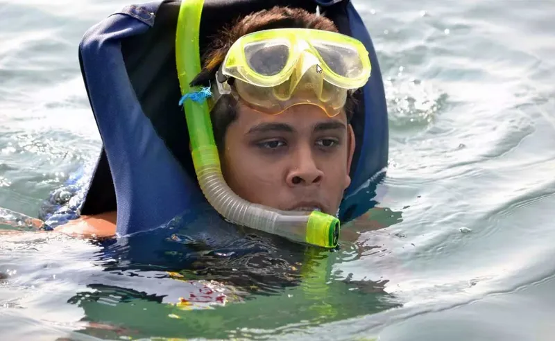 Scuba diving
