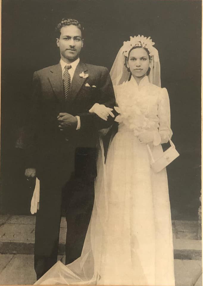 3. Antonetta Fernandes at her wedding at Bom Jesu