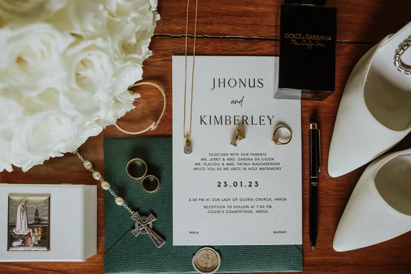 3. Letterpress on a pillowy cotton cardstock. This is our most liked saved and shared invitation on Instagram