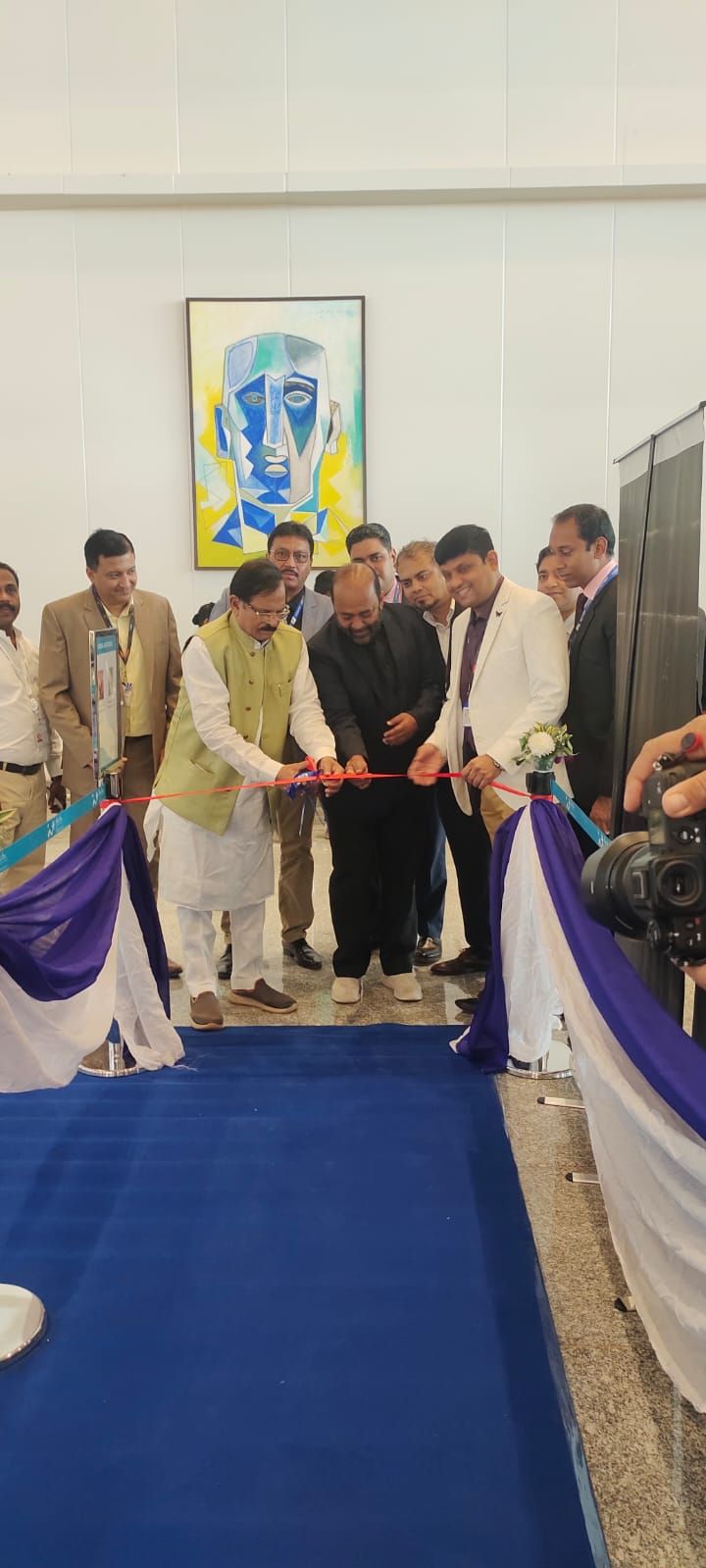 4-Ribbon-cutting-ceremony-performed-by-Shri-Shripad-Yesso-Naik-Honble-Union-Minister-for-Tourism-and-Ports-Shipping-and-Waterways-1