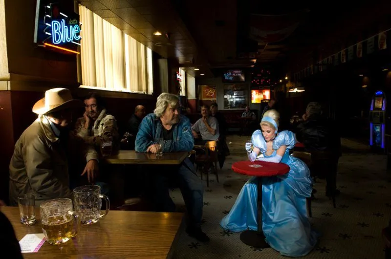 http://www.thedailybeast.com/articles/2013/08/09/fallen-princesses-the-amazing-photos-of-depressed-disney-royalty.html