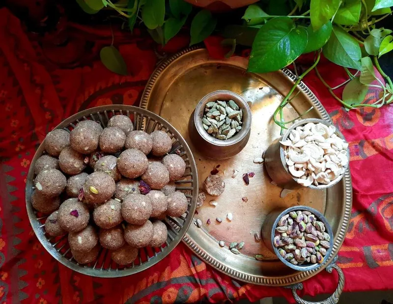 Wheat Jaggery Ladoo