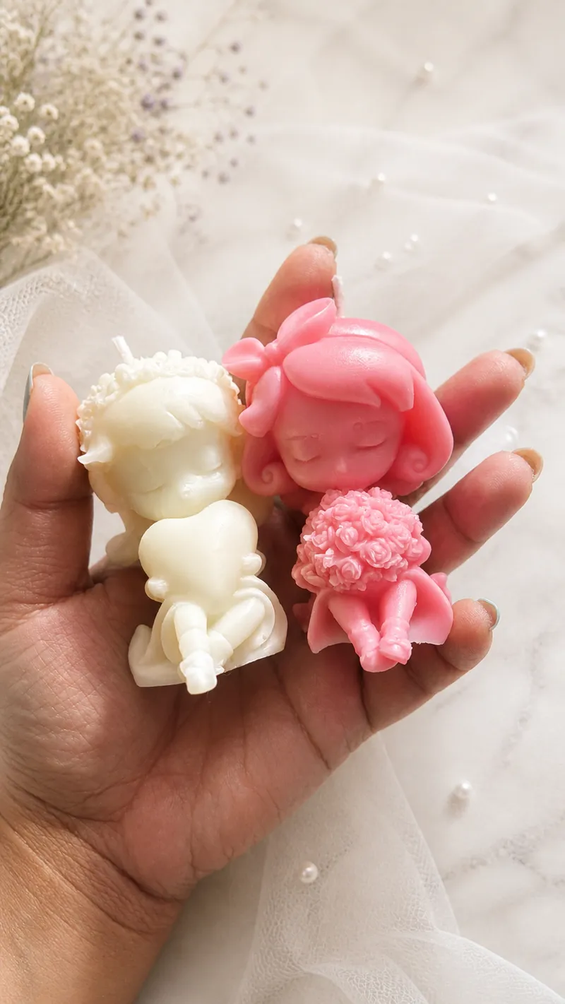 Adorable Handcrafted Mini Candles