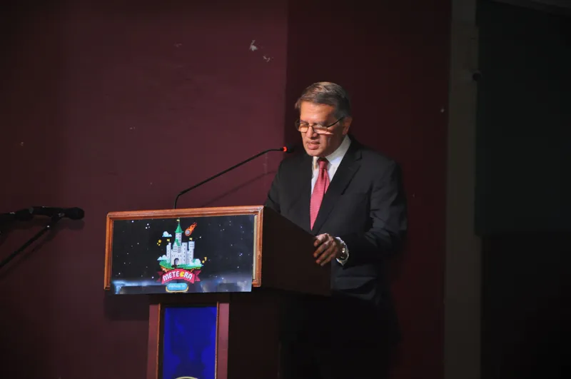 Adv. Carlos Alvares Ferreira inspired youth to conquer fears and seize every opportunity fearlessly