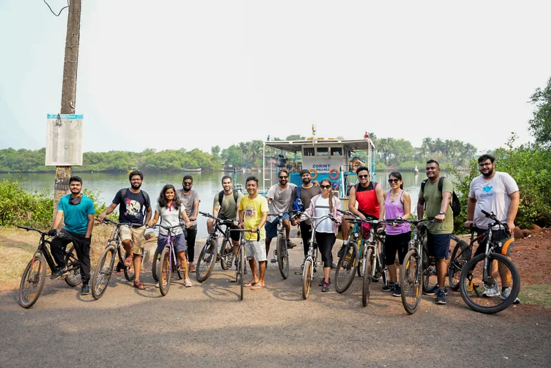 At Diwar for a Island Hopping Experience hosted by OneBoard with Cycling Zens