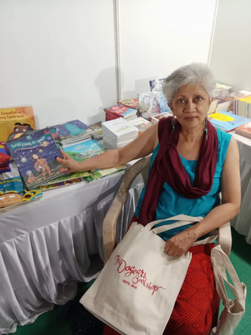 At the Goa Book Fair and Literature Festival 2025 organised by Dogears Bookstore Margao 2