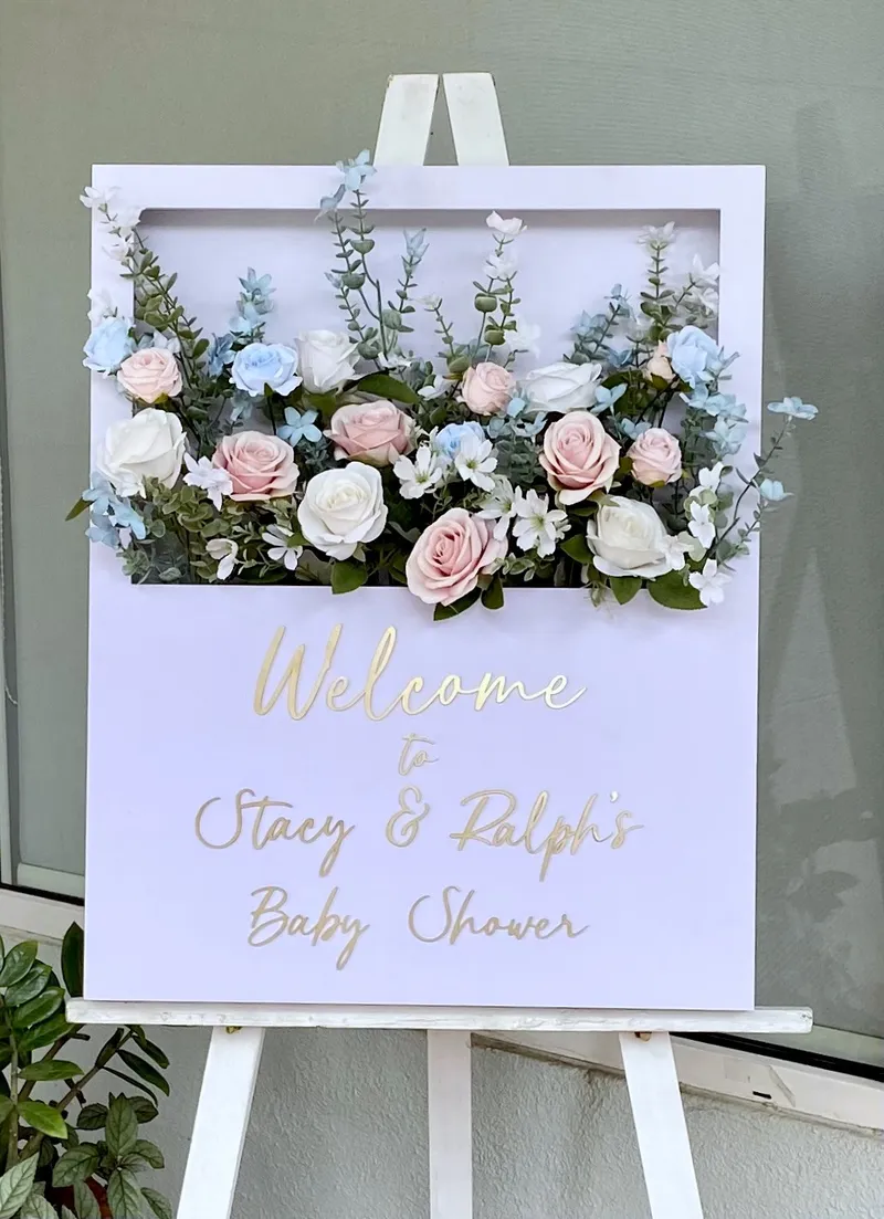 Baby Shower Welcome Board