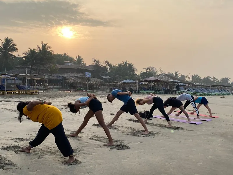 Beachside Yoga Practice