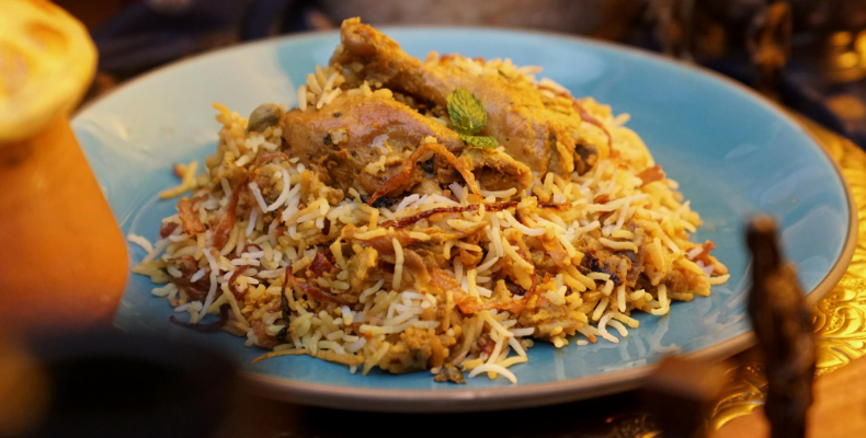 Biryani at The Awadh House