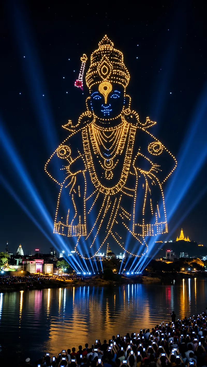 Blending drone technology, artificial intelligence, and the timeless tradition of the Pandharpur Wari
