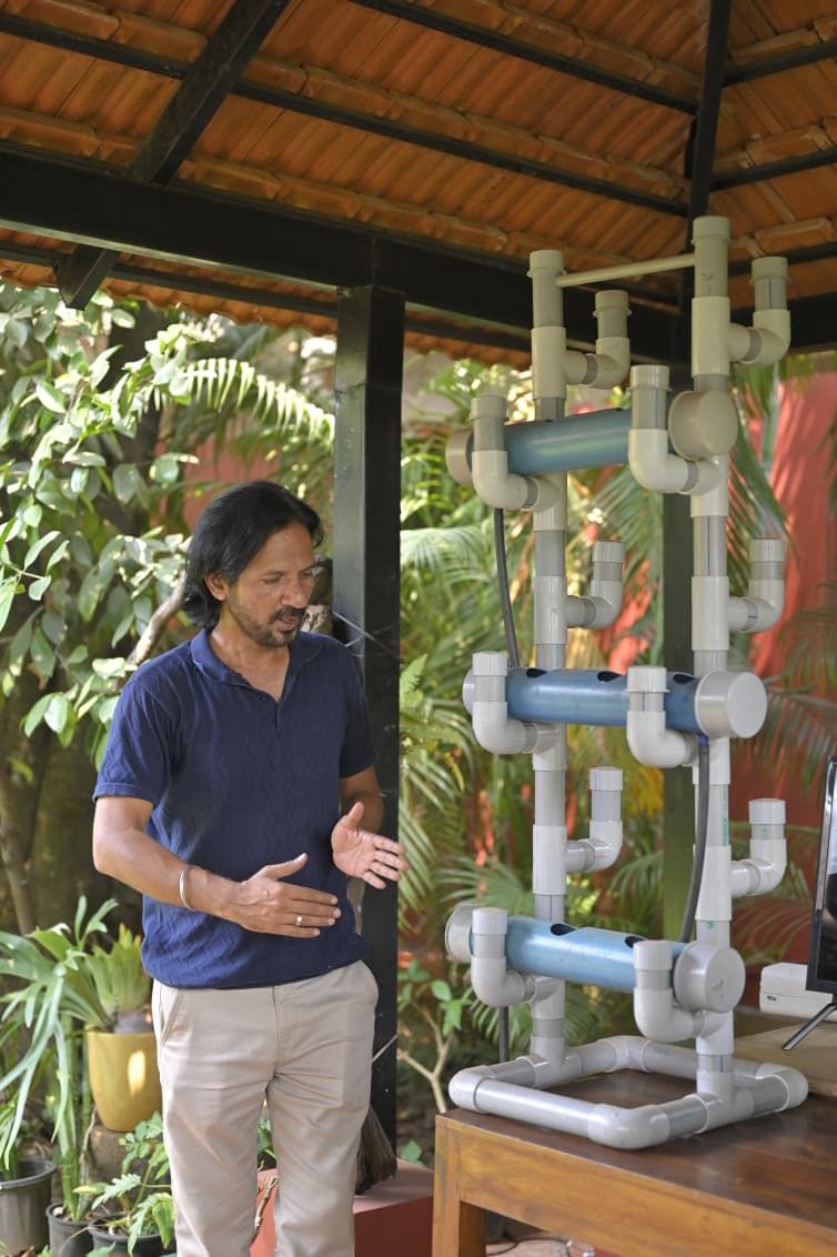 Building DIY Hydroponics Set ups at the Masterclass