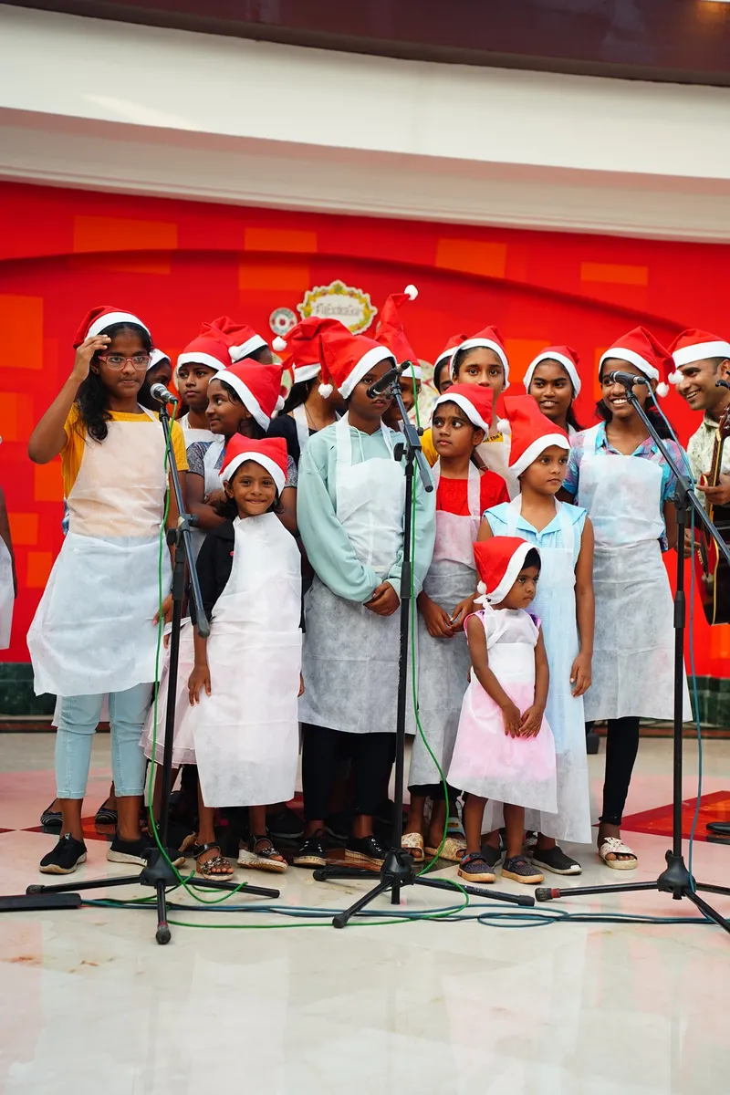 Carol Singing by children from Bethesda Children Home, Colva