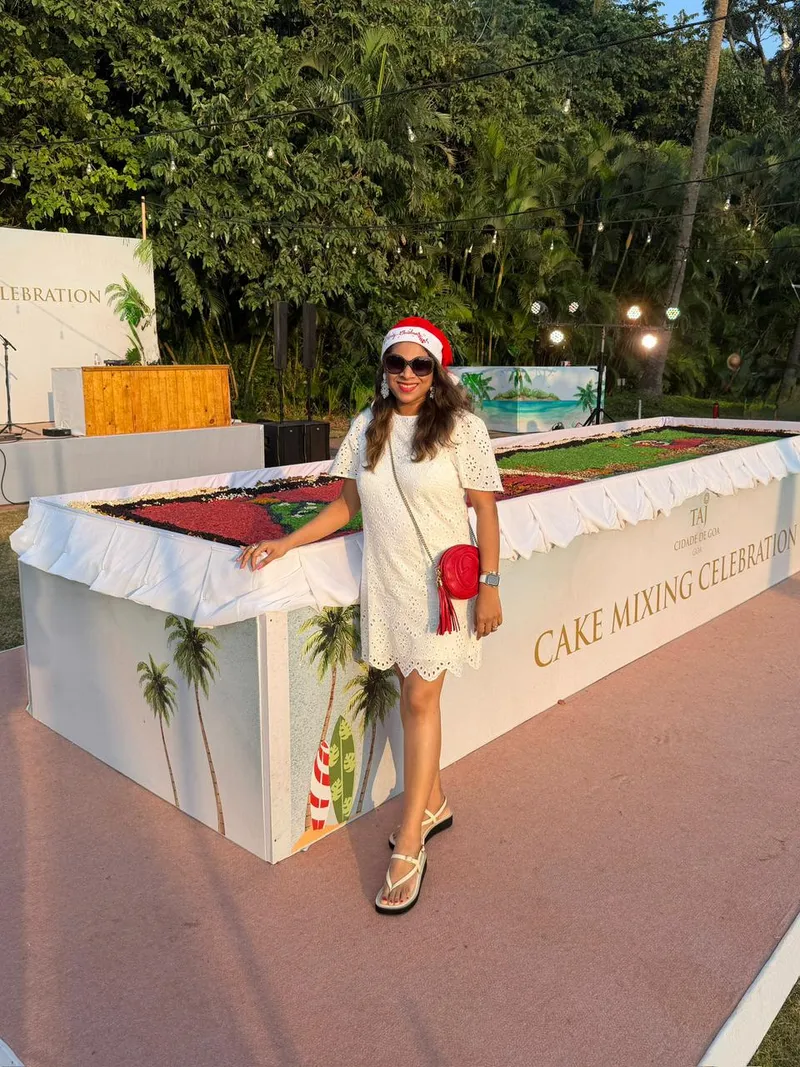 Christmas cake mixing ceremony