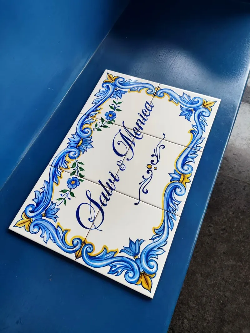 Classic Goan azulejo artistry