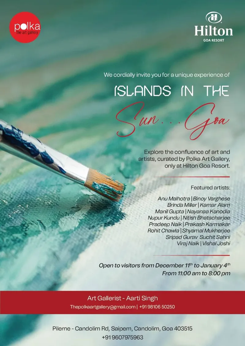 Event-Invitation-for-Art-Exhibition-Islands-in-the-Sun_Hilton-Goa-Resort