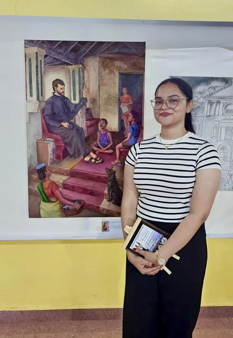Exhibited at borim church hall for St.Francis Xavier's birthday celebration. (1)