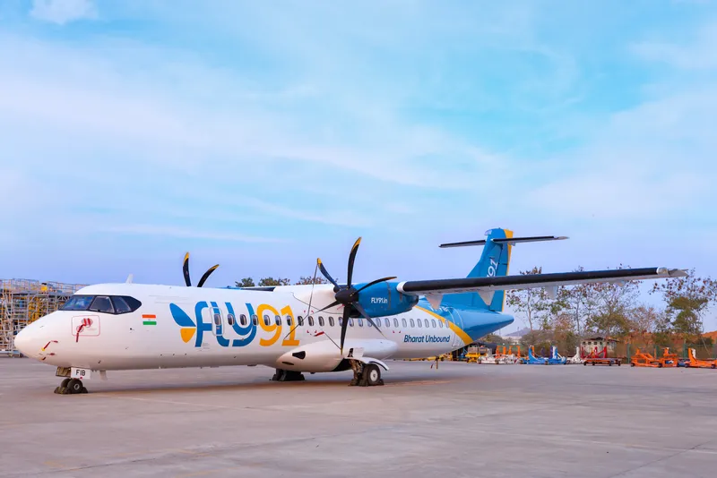 FLY91 aircraft