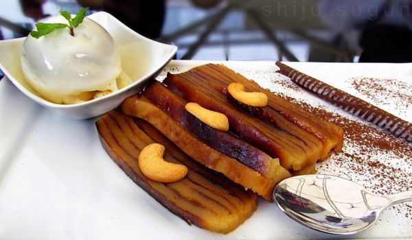 Goan bebinca ice-cream
