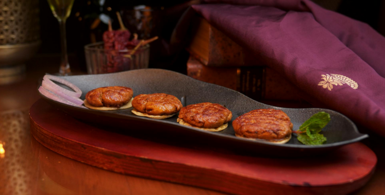 Galouti kebab at The Awadh House.