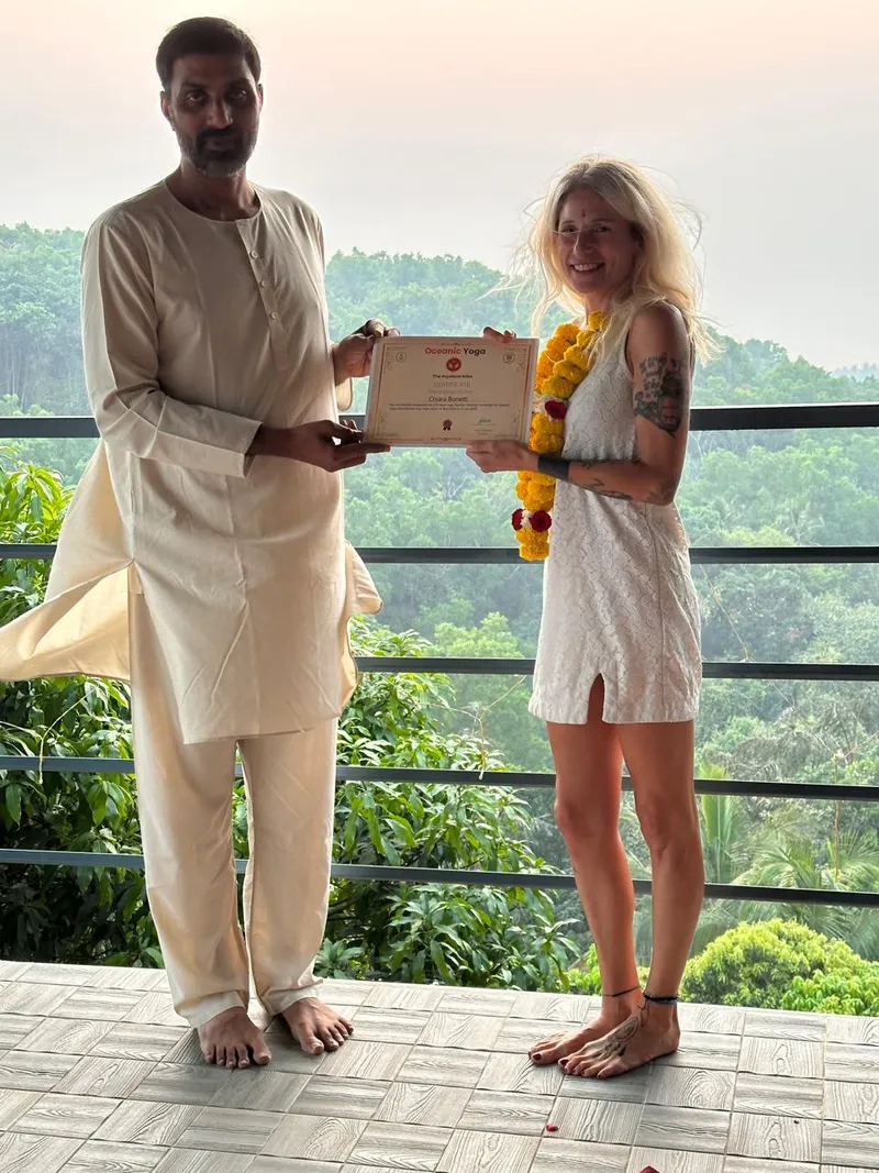 George Presenting the Certificate (1)