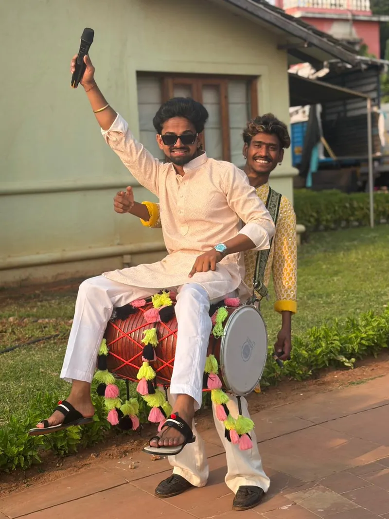 Hosting an energetic Baraat celebration
