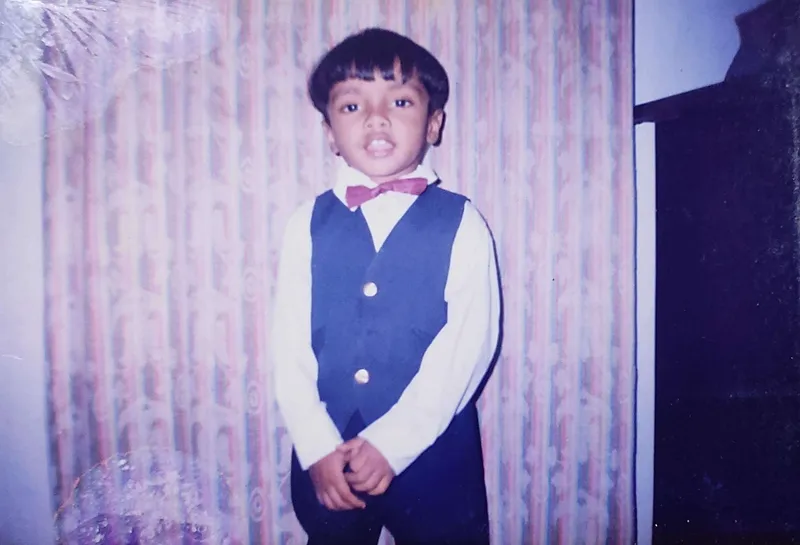 Dale during his childhood days