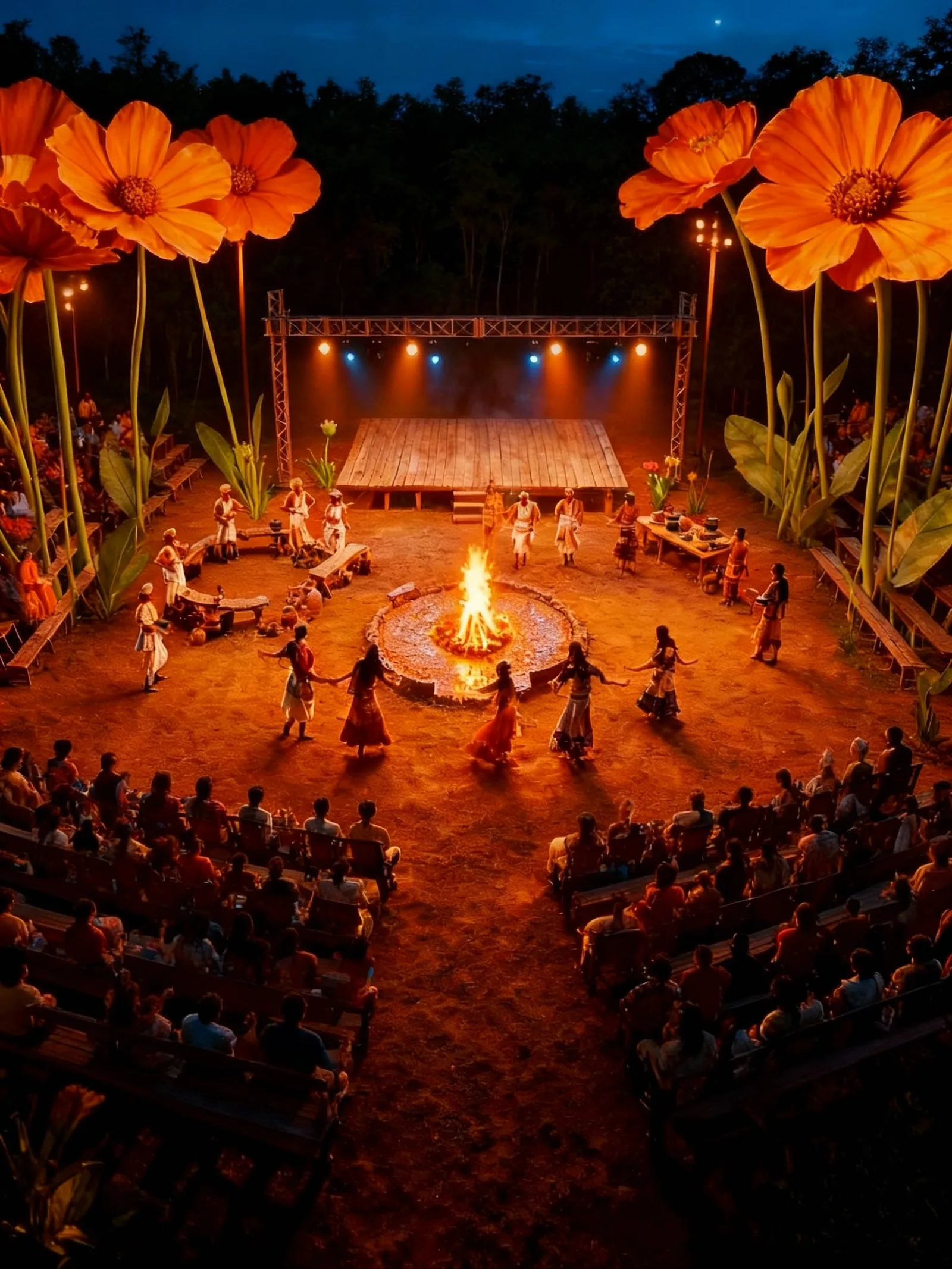 Image credit_ Varun Gupta, used AI to reimagine SAG Ground to bring it alive with The Legends of Khasak. The Legends of Khasak is curated by Anuradha Kapur