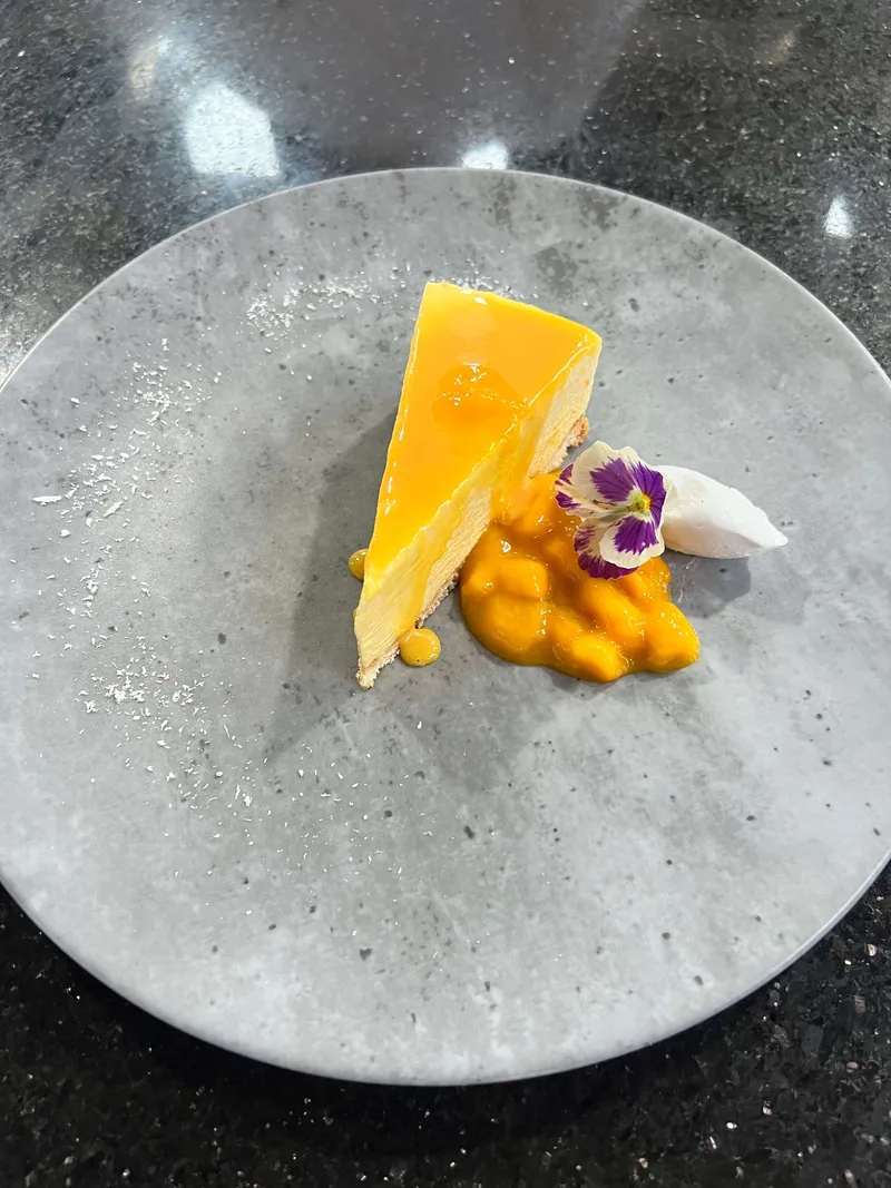 Mankurad Mango Mousse with Coconut Daquise 3 1 1