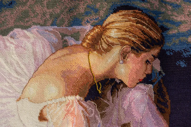 Masterpiece Reimagined in Embroidery