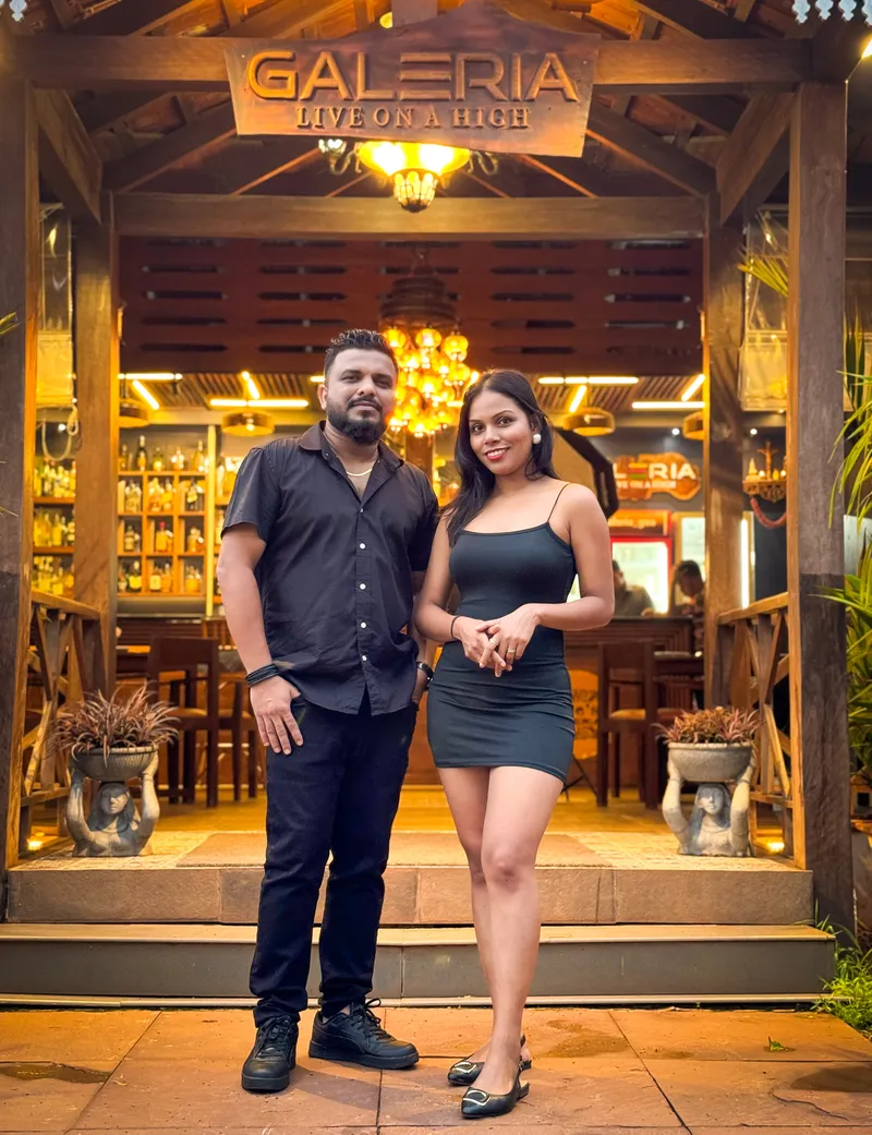 Omi And Ostency on Friday Night at Mystras Goa