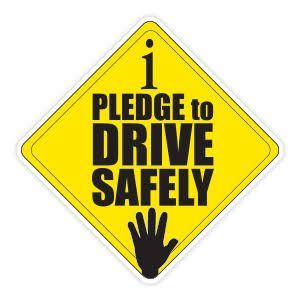 Pledge to drive safe