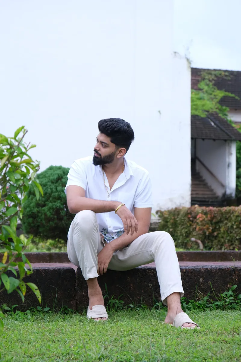 Posing for Utkarsh bhagat