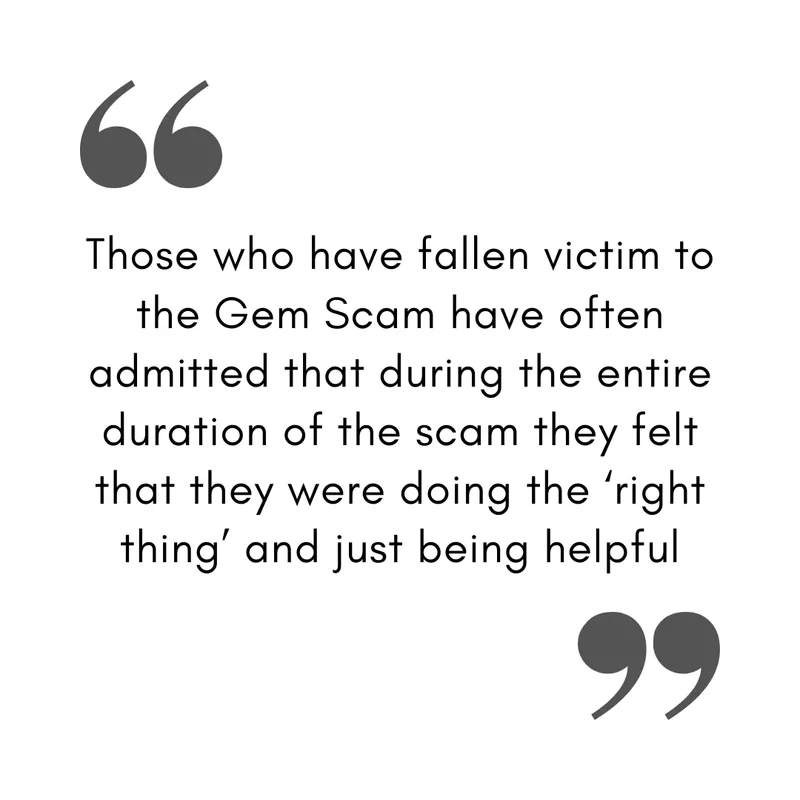 Goa Gem Scam Quote