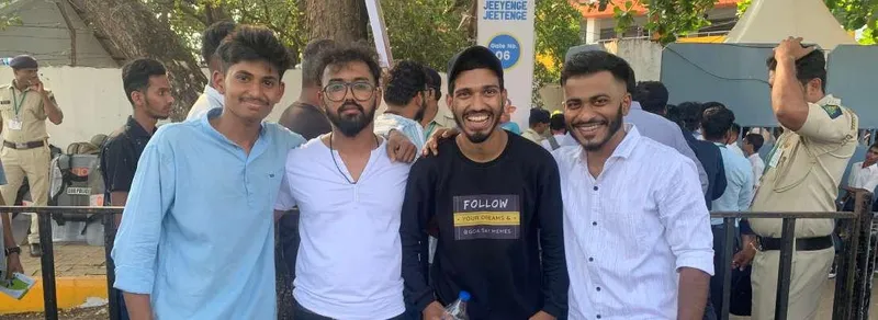 Rohit with creators
