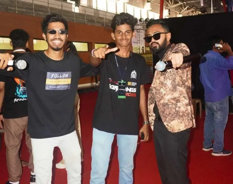 Rohit along with Emcees