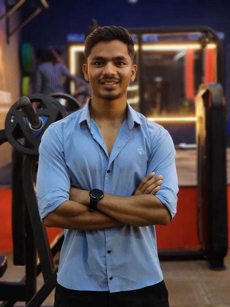 Rahul at Raa fitness gym Valpoi