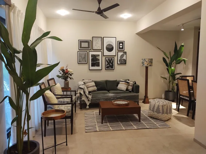 Row Villas Ready to move Living Room Designs