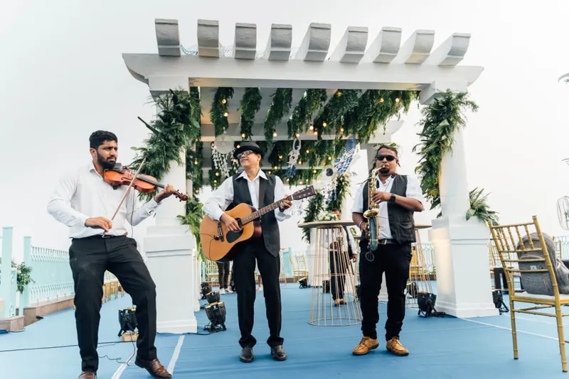 Serenading show at Dona Paula Jetty