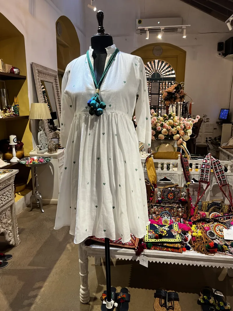 Smock dress at ADHVAN, Assagao