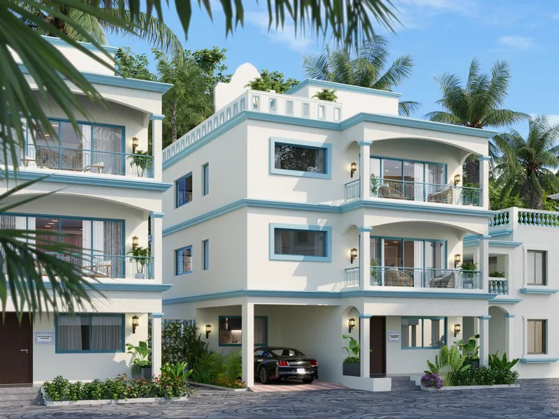 Sole selling marketing project of 4BHK Semi Furnished Row Houses Villas with Private Pool at Casa De Nagoa Verna South Goa