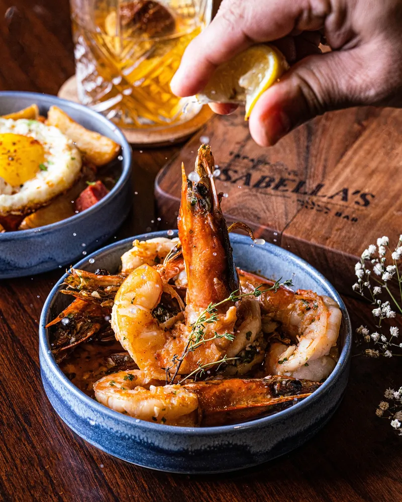 Spanish Garlic Prawns