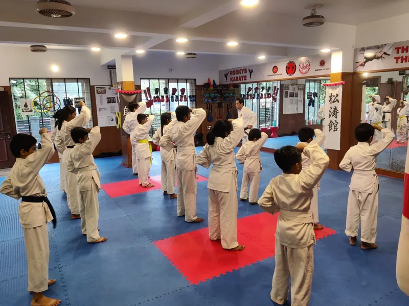 Students at ROCKYS DOJO