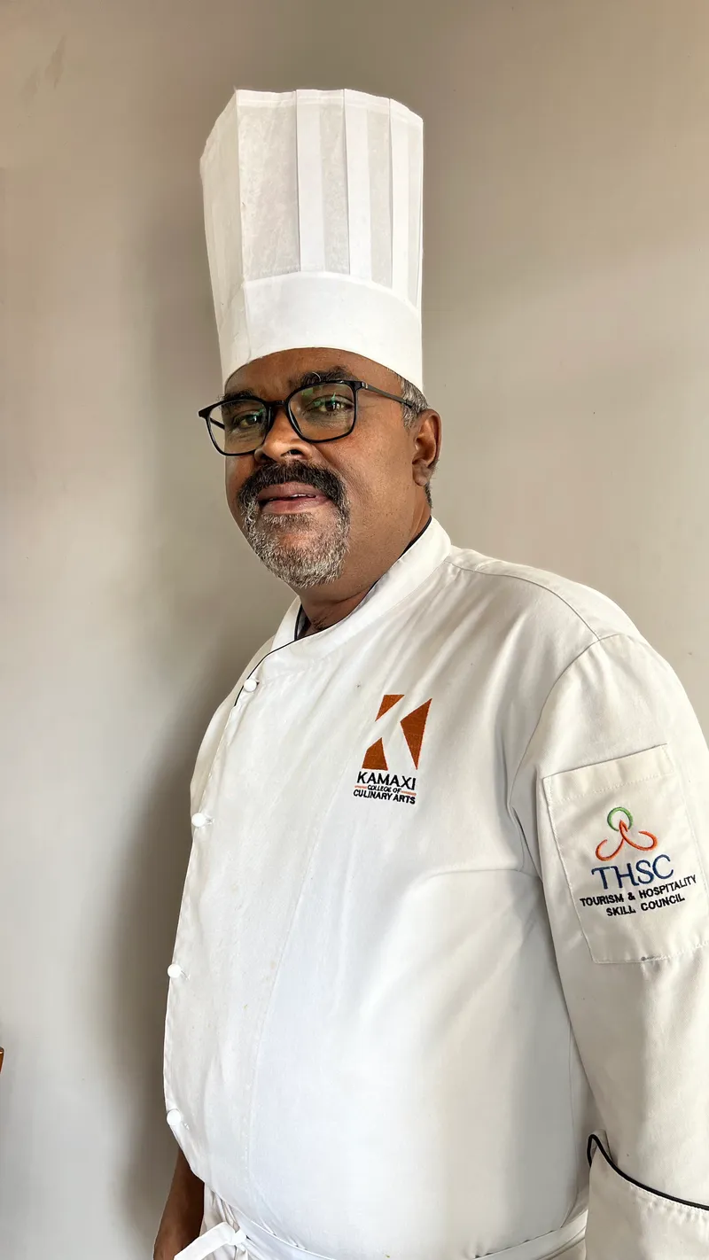 Syam-Krishna-Raj-Chef-Faculty-at-Kamaxi-College-of-Culinary-Arts-Verna