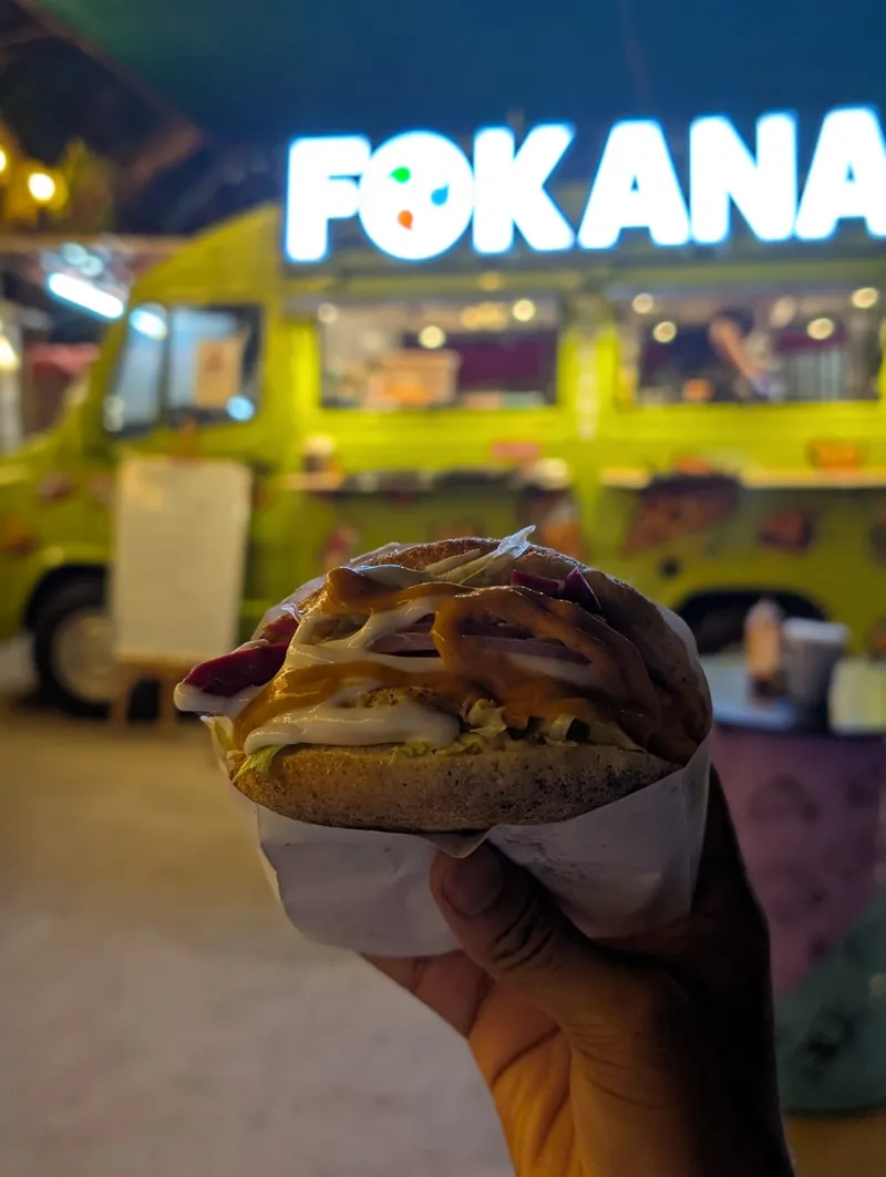 The chicken poi