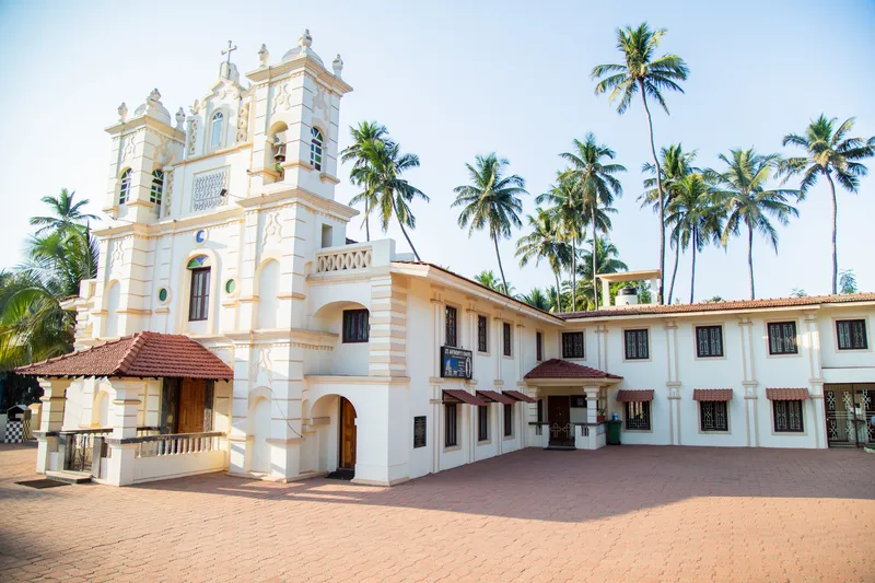 The historic St. Anthonys Chapel in Prais Vaddo near Anjuna Beach was rebuilt retaining the original facade with complete civil works executed by our company 3