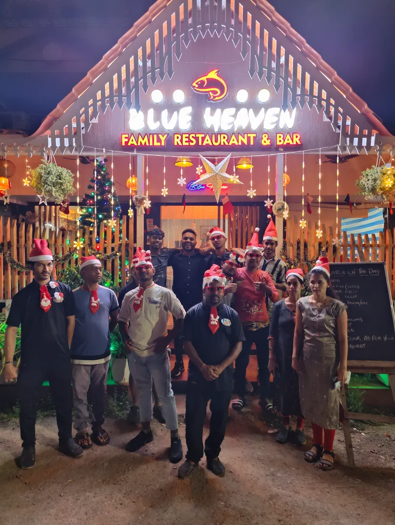 The team at Blue Heaven 1