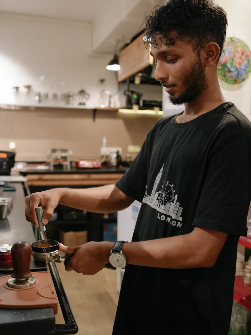 This is Aslam.again a Senior Barista and been with us for a year