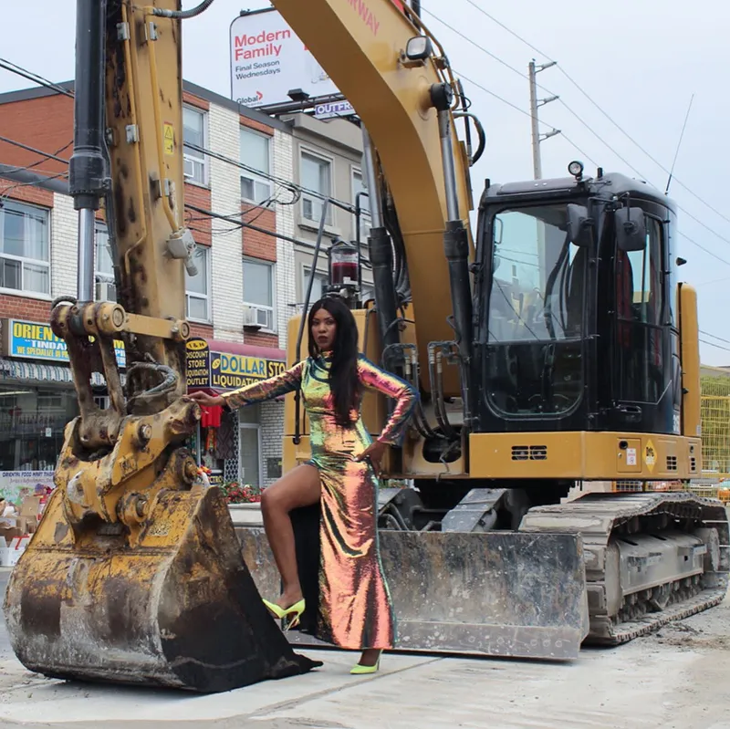 Using fashion, creativity and a little attitude to turn Toronto’s construction chaos into a statement—and a story that went viral