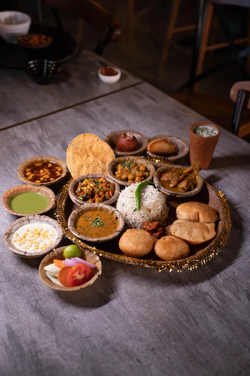 Veg Thali at Shadi Baraat Festival The Kitchen on Top Margao