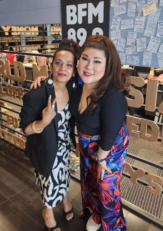 Ethel Da Costa With Queen of Comedy